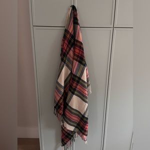 J.Crew plaid blanket scarf. O/S